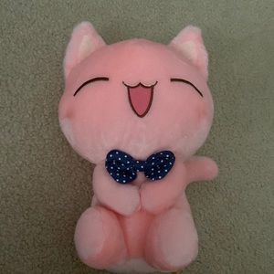 Pink cat kawaii